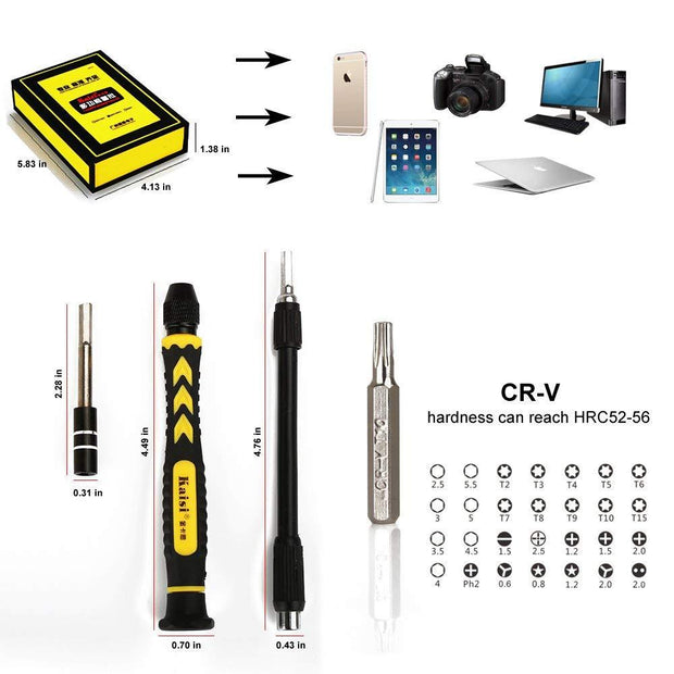 Screwdriver mobile phone repair disassembly tool